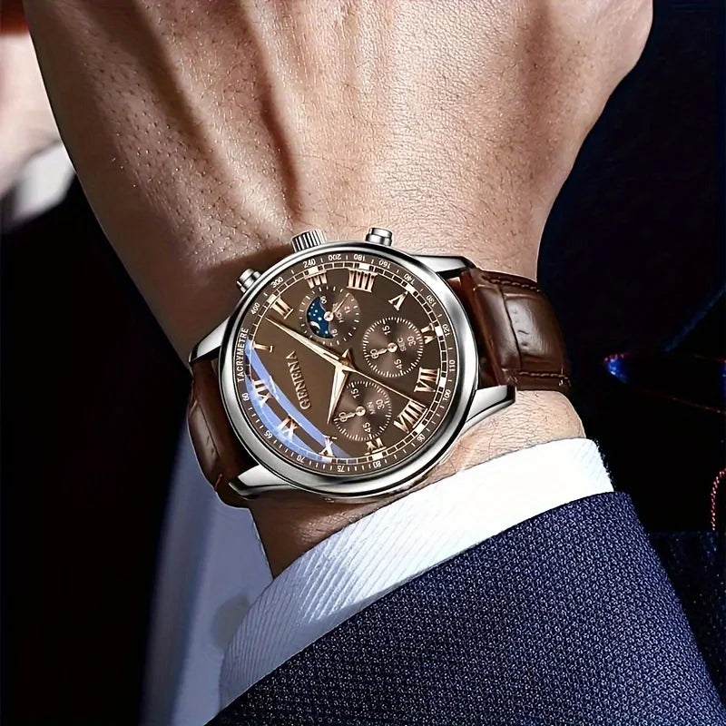 GENEVA High Quality watch Men's Luxury
