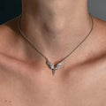 Creativity Angel Wings Unique Design Pendant Necklace