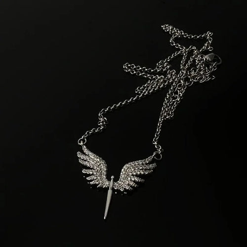 Creativity Angel Wings Unique Design Pendant Necklace